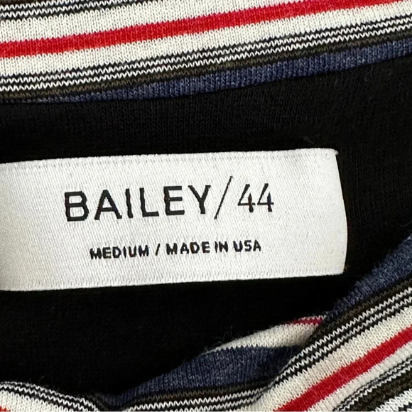 Bailey‎ 44 Anthropologie Striped Off Shoulder Blouse size Medium Classic - Picture 3 of 8